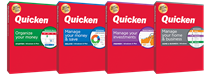 Quicken software box images